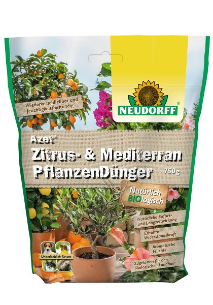 Azet Zitrus- und Mediterranpflanzen Dünger