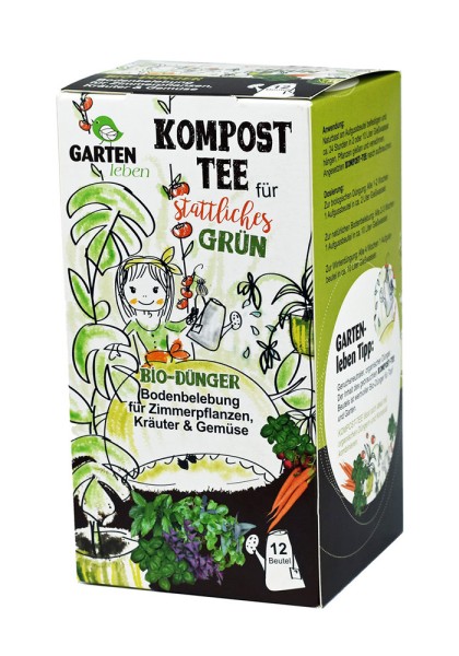 Kompost-Tee für stattliches Grün