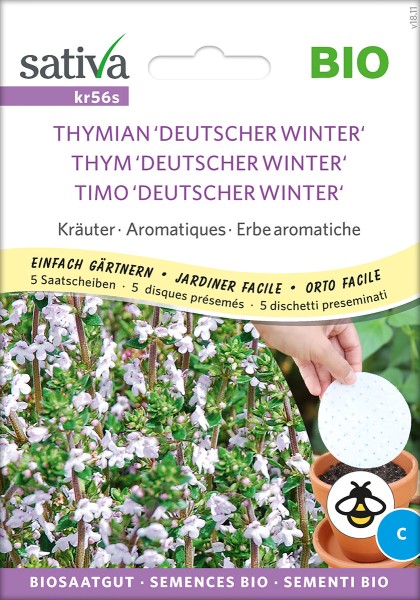 Thymian Deutscher Winter – Saatscheiben